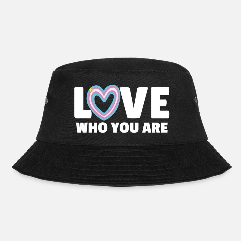 Transgender. Liebe, wer du bist - Bucket Hat - Schwarz