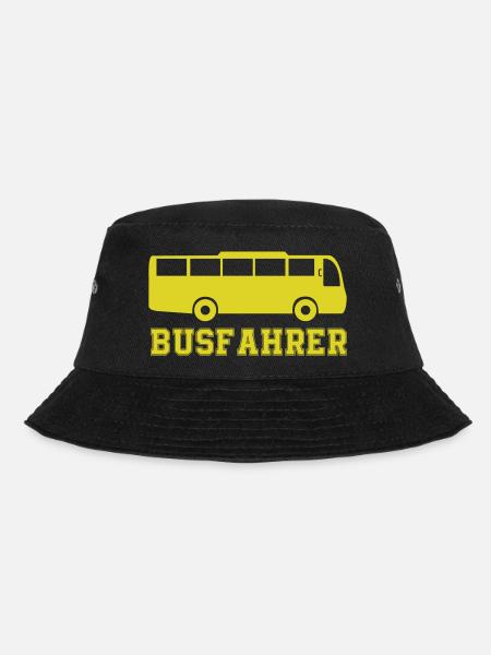 bus busfahrer - Bucket Hat - Schwarz