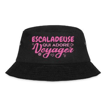 Escaladeuse globe-trotteuse passionnée de voyages - Bob - noir - Devant - Lela (165cm)