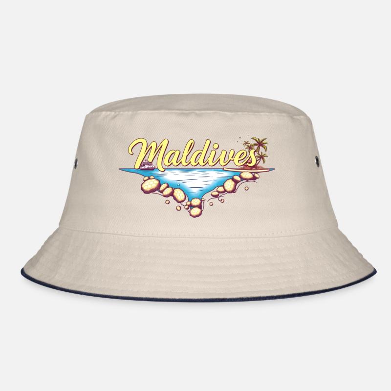 Malediven Geschenkidee Bucket Hat