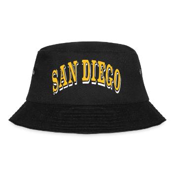 San Diego - Bucket Hat - black - Front - Lela (165cm)