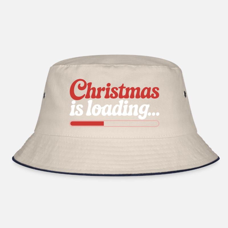 Christmas is loading ... Bucket Hat