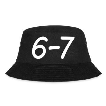 67 - Bucket Hat - Schwarz - Vorne - Lela (165cm)