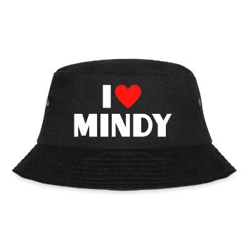 J’adore Mindy Red Heart Déclaration rétro - Bob - noir - Devant - Lela (165cm)