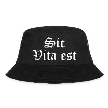 Citation latine de Sic Vita Est - Bob - noir - Devant - Lela (165cm)