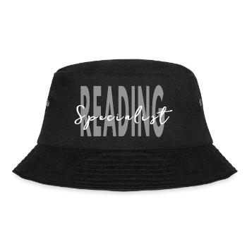 Reading Specialist Literacy Teacher Appreciation - Bucket Hat - black - Front - Lela (165cm)