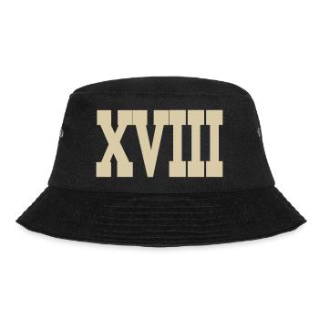 Roman numerals - Bucket Hat - black - Front - Lela (165cm)