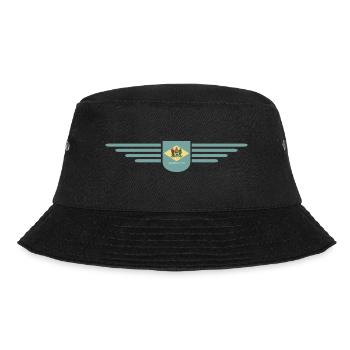 Delaware Fan T-Shirt – Küste & Charme - Bucket Hat - Schwarz - Vorne - Lela (165cm)