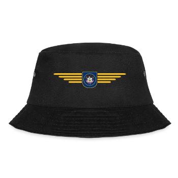 Utah Fan T-Shirt – Nature & Freedom - Bucket Hat - black - Front - Lela (165cm)