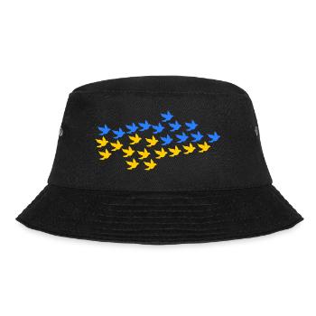Ukraine - Bucket Hat - black - Front - Lela (165cm)
