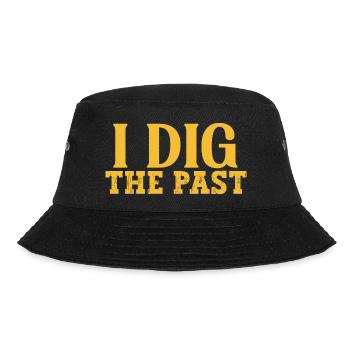 I dig the past Archaeology Design - Bucket Hat - black - Front - Lela (165cm)