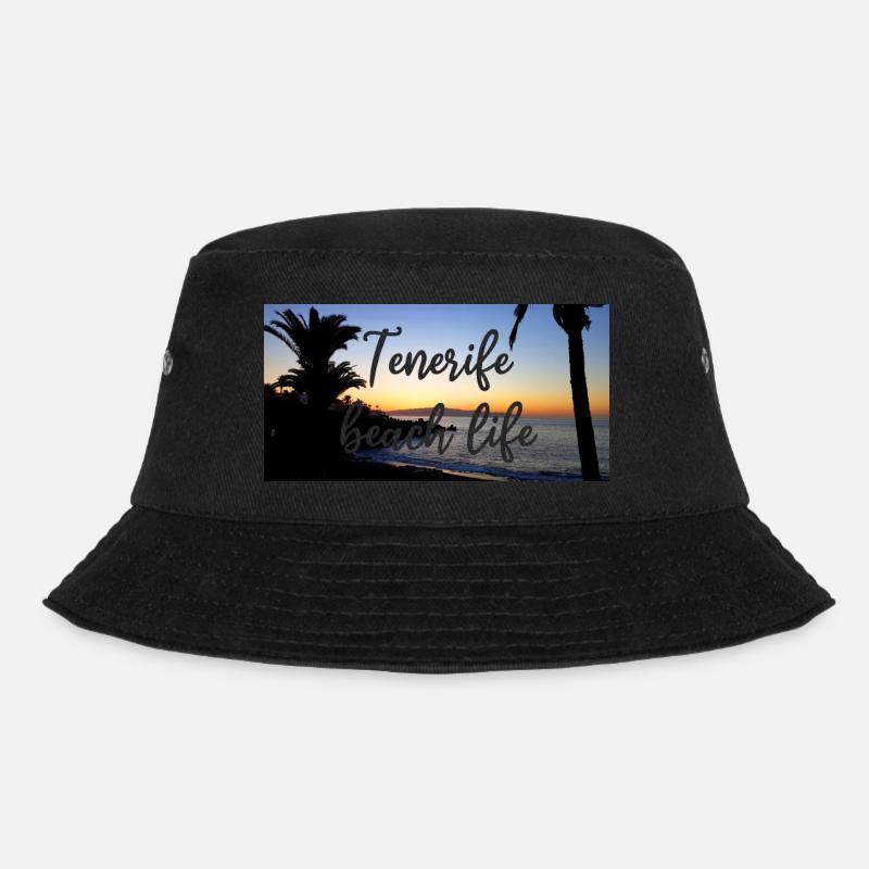Tenerife Beach Life - Bucket Hat - Schwarz