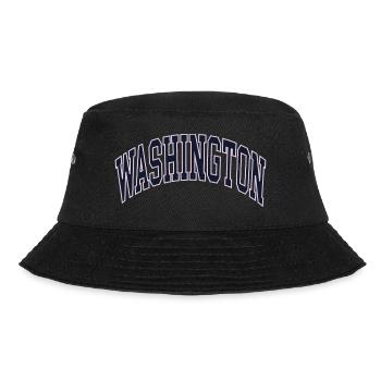 Washington - Bucket Hat - Schwarz - Vorne - Lela (165cm)