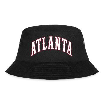 Atlanta - Bucket Hat - Schwarz - Vorne - Lela (165cm)