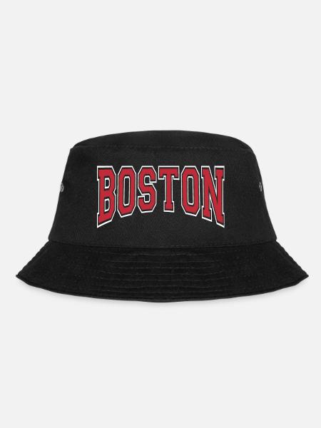 Boston - Bucket Hat - Schwarz