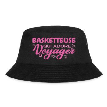 Basketteuse globe-trotteuse passionnée de voyages - Bob - noir - Devant - Lela (165cm)