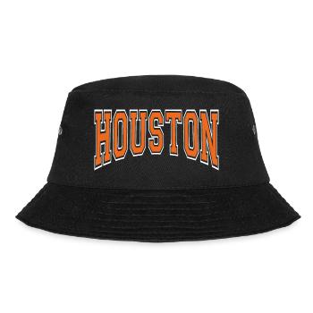 Houston - Bucket Hat - Schwarz - Vorne - Lela (165cm)