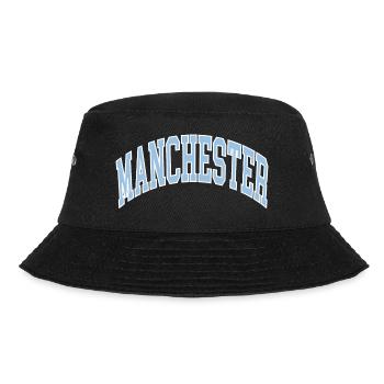 Manchester - Bucket Hat - Schwarz - Vorne - Lela (165cm)