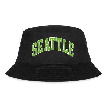 Seattle - Bucket Hat - Schwarz - Vorne - Lela (165cm)