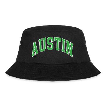 Austin - Bucket Hat - Schwarz - Vorne - Lela (165cm)