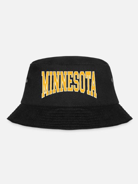Minnesota - Bucket Hat - Schwarz