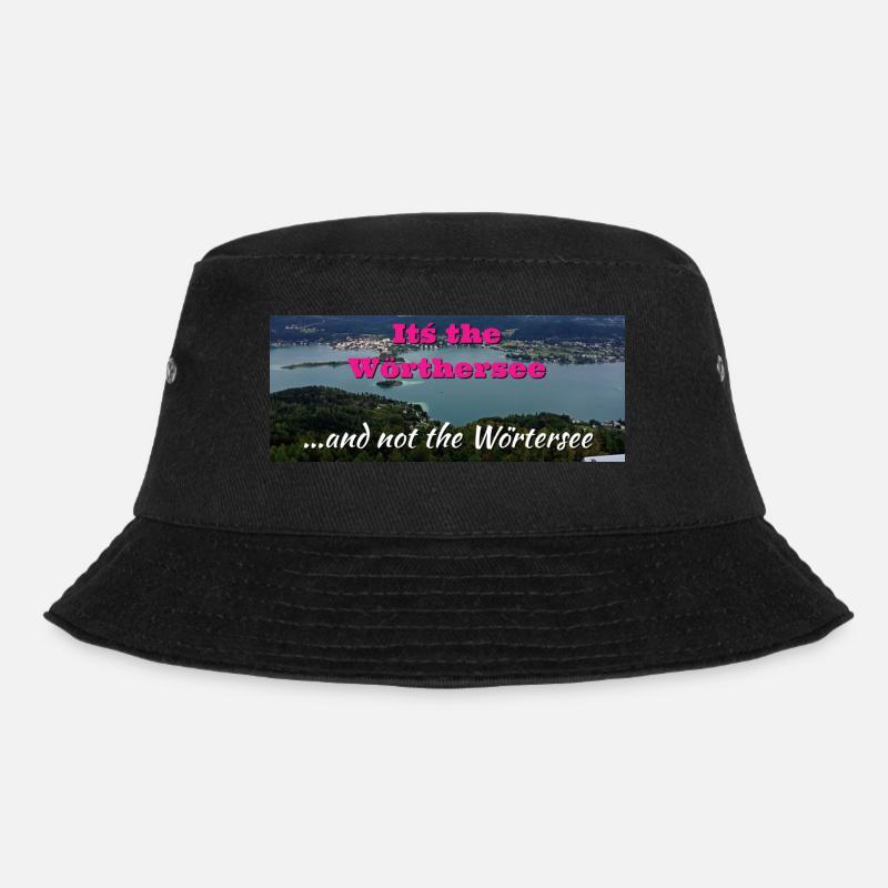 Wörthersee - Bucket Hat - black
