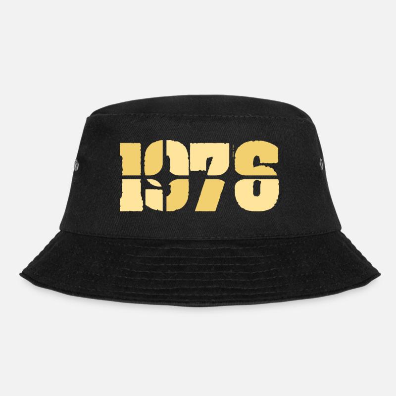 1976 - Bucket Hat - Schwarz