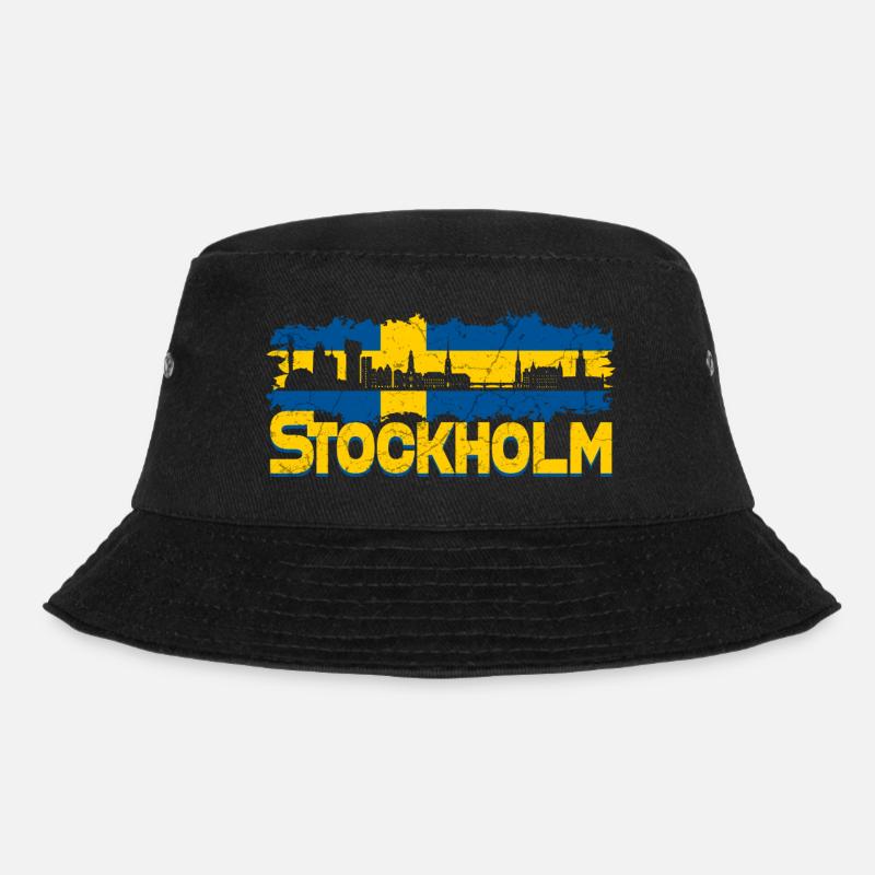 Ligne d’horizon de Stockholm - Bob - noir
