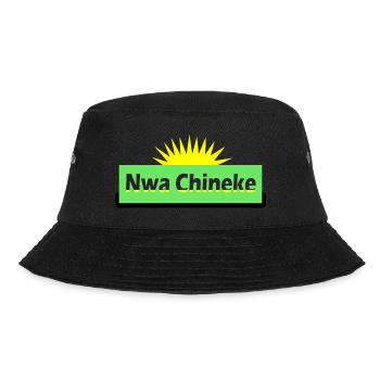 NwaChineke Biafra T-shirt Hoodie Sweatshirt - Bucket Hat - black - Front - Lela (165cm)