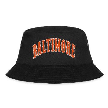 Baltimore - Bucket Hat - Schwarz - Vorne - Lela (165cm)