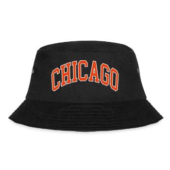 Chicago - Bucket Hat - Schwarz - Vorne - Lela (165cm)