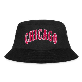 Chicago - Bucket Hat - Schwarz - Vorne - Lela (165cm)