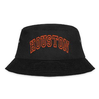 Houston - Bucket Hat - Schwarz - Vorne - Lela (165cm)