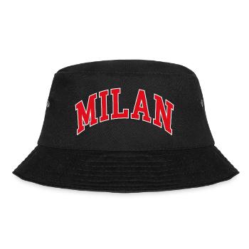 Milan - Bucket Hat - Schwarz - Vorne - Lela (165cm)