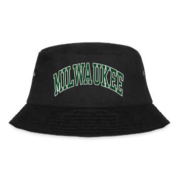 Milwaukee - Bucket Hat - Schwarz - Vorne - Lela (165cm)