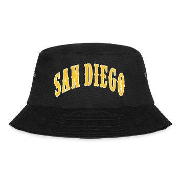 San Diego - Bucket Hat - black - Front - Lela (165cm)