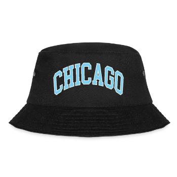 Chicago - Bucket Hat - Schwarz - Vorne - Lela (165cm)