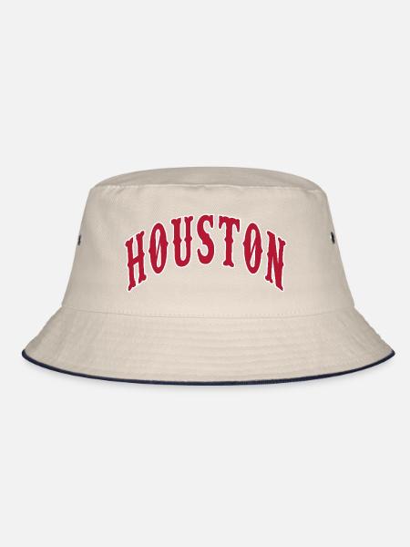 Houston - Bucket Hat - ecru/navy - Front