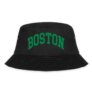 Boston - Bucket Hat - Schwarz - Vorne - Lela (165cm)