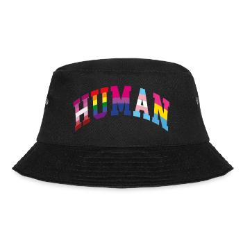 Human Rainbow Flag - Bucket Hat - black - Front - Lela (165cm)