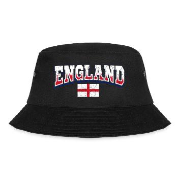 England Fan - Bucket Hat - black - Front - Lela (165cm)