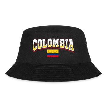 Kolumbien - Bucket Hat - Schwarz - Vorne - Lela (165cm)