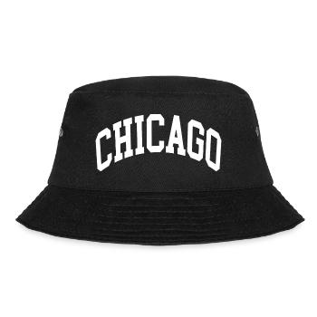 Chicago - Bucket Hat - Schwarz - Vorne - Lela (165cm)