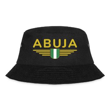Abuja Design – Fier de la capitale du Nigeria - Bob - noir - Devant - Lela (165cm)