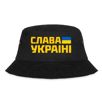 Slava ukraini - Bucket Hat - black - Front - Lela (165cm)