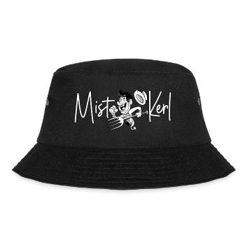 Mistkerl - Bucket Hat - Schwarz - Vorne - Lela (165cm)