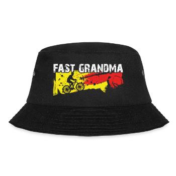 Quick granny on the bike - Bucket Hat - black - Front - Lela (165cm)