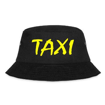 Taxi - Bucket Hat - Schwarz - Vorne - Lela (165cm)