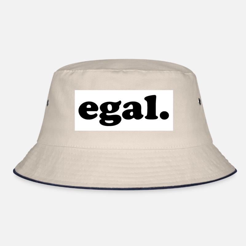 Egal Schlager Spruch Parodie Geschenk Idee Party Bucket Hat