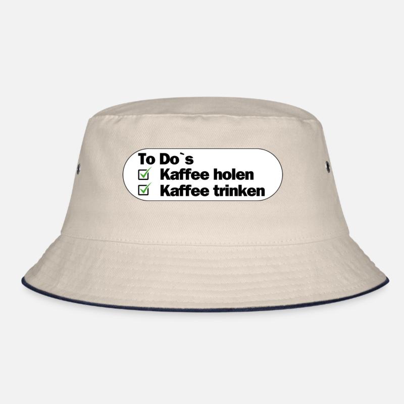 Kaffee To Do Bucket Hat